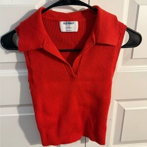 Red sweater